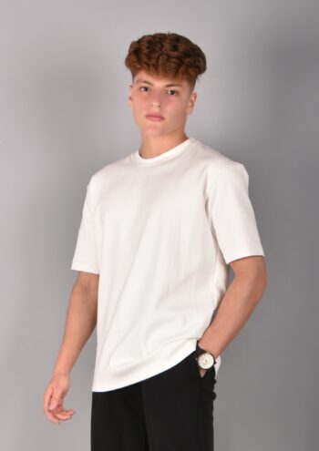 Oversized T-shirts white bleevn summer clothing comfort